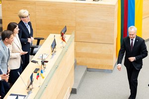 G. Nausėda apie pokyčius Vyriausybėje: tikiuosi, kad klausimas bus išspręstas labai greitai