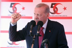 Turkijos prezidentas teigia nematantis prasmės tęsti JT vadovaujamas derybas dėl Kipro