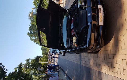 Išskirtinių automobilių „Memel Motor Fest“ paradas.<br> J.Noreikienės nuotr.