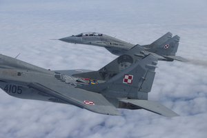 Lenkiški naikintuvai MiG-29 gali pasirodyti Ukrainoje po pusmečio