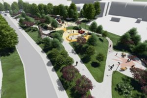 Tokios viešosios erdvės Lietuvoje nebuvo: nesvetinga vieta po poros metų taps viena patraukliausių Vilniuje