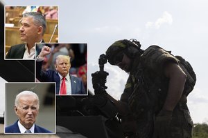 Ukrainiečių nuotaikas po J. Bideno sprendimo stebintis A. Medalinskas: dabar jie diskutuoja kitu klausimu