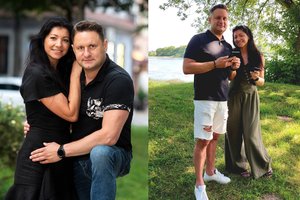 Andrius Rimiškis su žmona Vaida mini vestuvių metines: šiemet švęs kitaip