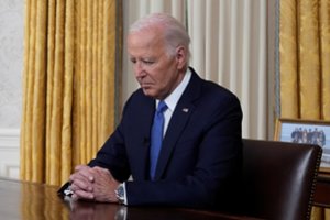 J. Bidenas kreipėsi į Ameriką: atėjo laikas judėti toliau