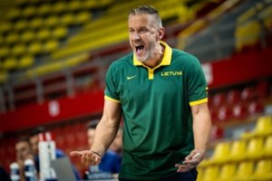 18-mečių rinktinę vesiantis T. Purlys sieks pakartoti auksinį žygį Europoje: „Sakyti, kad labai gerai bus antra ar trečia vieta – juokinga“