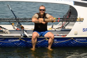 Vienas valtimi per Ramųjį vandenyną: A. Mockus atskleidė, kaip į šį sumanymą reagavo žmona