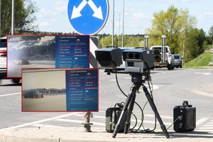 Šiems vairuotojams teks pailsėti nuo vairavimo: vienas po kito mušė greičio „rekordus“