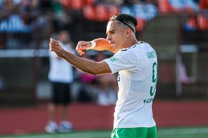 „Kauno Žalgiris“ ir „Banga“ Gargžduose pasidalino po tašką