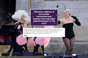 Socialiniuose tinkluose – kritikos strėlės olimpinių žaidynių komentatoriams: neatpažino Lady Gagos