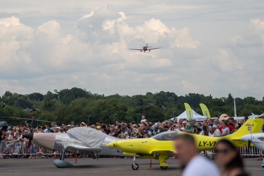  Aviacijos šventė.<br> G. Bitvinsko nuotr.