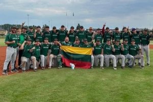Lietuvos beisbolo rinktinė padarė neįmanomą – pateko į Europos čempionatą
