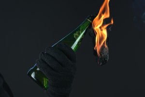 Trakų rajone į namo vidų įmestas Molotovo kokteilis sukėlė gaisrą