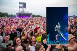 GJan pasirodymas „Granatos live“ festivalyje nepraėjo be nesklandumų: atlikėja nukrito nuo scenos
