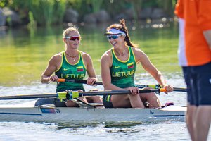 Po debiuto plačiai besišypsojusios K. Kralikaitė ir I. Adomavičiūtė įvardijo savo slaptą ginklą