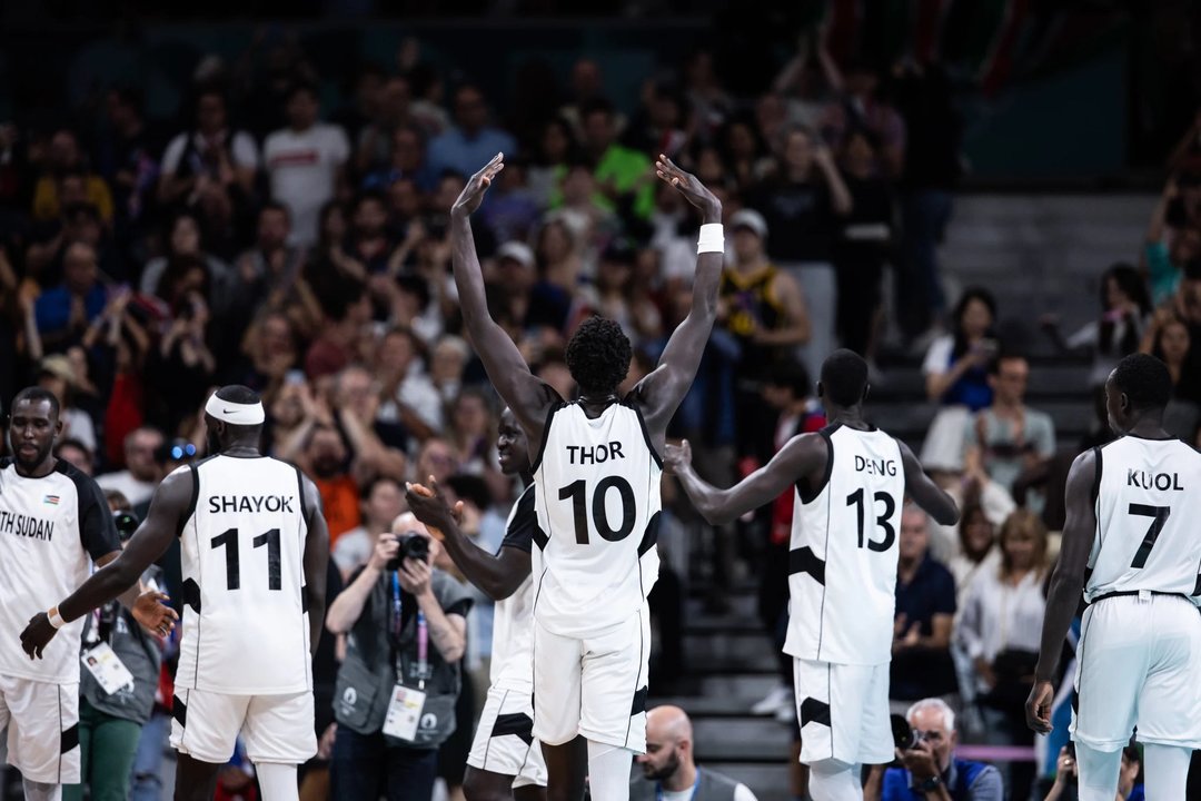 Pietų Sudanas prieš Puerto Riką<br> FIBA nuotr.