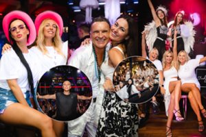 Legendiniame Palangos klube – linksmybės iki paryčių: šėlo ir Žilvinas Grigaitis