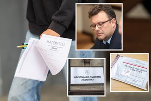 Po išsidarkiusių egzaminų rezultatų – NŠA vadovo pažadas abiturientams: pasitarsiu, kokių „saldainių“ galėtume pasiūlyti