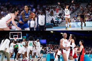 Olimpinis moterų krepšinis: buvusio žalgiriečio tėčio treniruojamos rinktinės pergalė ir istoriniai pasirodymai