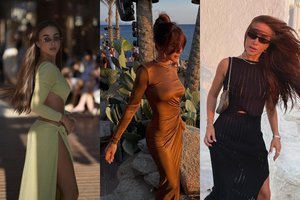 Militos Daikerytės prabangios atostogos Graikijoje: puošėsi išskirtiniais deriniais