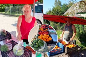 Pakelėse – išsirikiavę prekybininkai: pasidalijo, kiek dabar kainuoja vaisiai ir daržovės