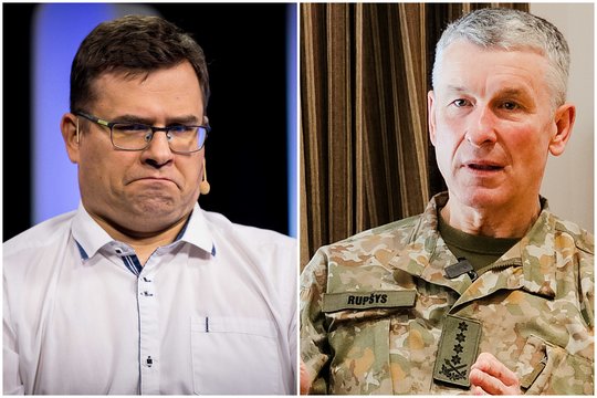 Po V. Rupšio kritikos – L. Kasčiūno atsakas: turi pastabų pačiam generolui