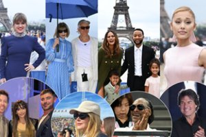 Olimpines žaidynes stebi viso pasaulio grietinėlė: į Paryžių sugužėjo pasaulinio lygio žvaigždės