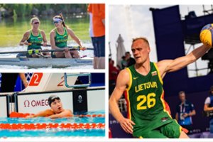 Kas ir kada: irkluotojų bandymas patekti į olimpiados finalus, mėgstama K. Teterevkovos distancija ir krepšininkų bandymas reabilituotis