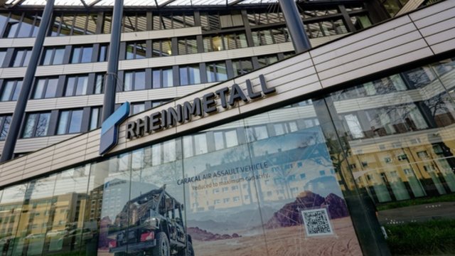 Ukrainoje iškylant „Rheinmetall“ gamyklai – perspėjimas iš Rusijos