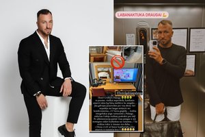 Apvalią sumą už viešnagę žinomame Palangos viešbutyje paklojęs K. Akulavičius: „Gavome seną, smirdantį kambarį“