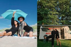 Naglis Bierancas su bičiule Latviją tyrinėti leidosi neįprastu būdu: „Tavo namai visada su tavimi“