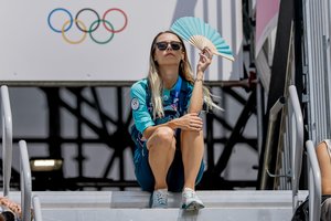 Paryžiaus žaidynėse – naujas sabotažo aktas: sirgalių zonoje nukirpti telekomunikacijų laidai