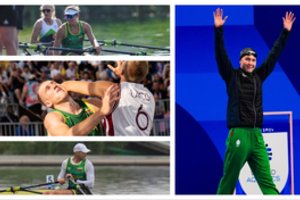 Kas ir kada: paskutinis šansas mūsų plaukikams laimėti medalį, prie sienos priremta 3x3 rinktinė ir irkluotojų bandymas įsiveržti į finalus