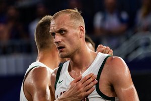 E. Džiaugys atskleidė, kas dedasi galvoje prametus lemiamas baudas: „Žiauru“