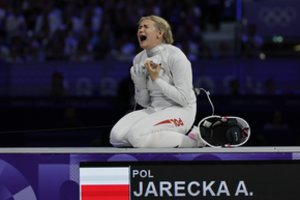 Po paskutinio dūrio Lenkijos fechtuotoja „išprotėjo“ – tokios reakcijos gimtinėje niekas nesitikėjo