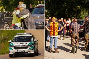 Po beveik parą trukusių neįgalaus 13-mečio paieškų pakaunėje – laiminga atomazga: vaikas rastas gyvas, perduotas medikams
