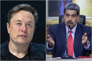 Internetą sprogdina kuriozinė Venesuelos lyderio N. Maduro ir E. Musko dvikova: pasiūlė susimušti gyvame eteryje