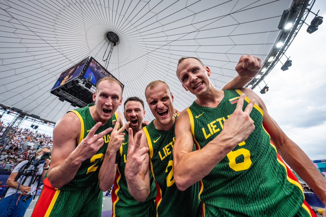 Lietuvos trijulių rinktinė patiesė JAV<br>V.Dranginio/LTOK nuotr.