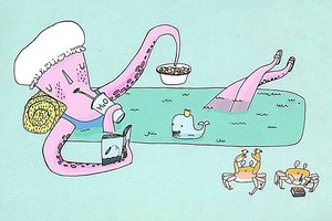 Iliustracijos pristato estų literatūrą