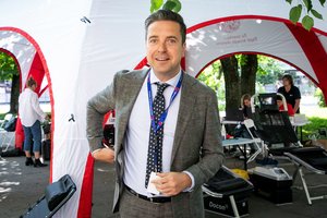 Kraujo centrui dar 5 metus vadovaus Daumantas Gutauskas