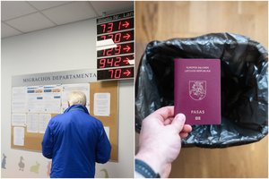 Slapta Rusijos piliete tapusi Migracijos departamento darbuotoja neteko Lietuvos pilietybės ir darbo
