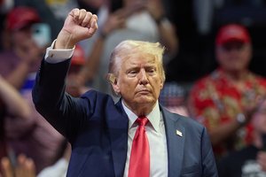 D. Trumpas istorinius JAV ir Rusijos kalinių mainus pavadino „Putino pergale“