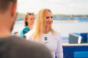 Nuo nereikalingos – iki Lietuvos medalių vilties: kaip iš irklavimo išstumta V. Senkutė tapo spinduliu Paryžiuje