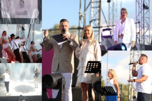 Skandalingoje ledų šventėje – žmonių jūra: scenoje V. Uspaskichas, Tarasovai, Mia ir didysis SEL šou