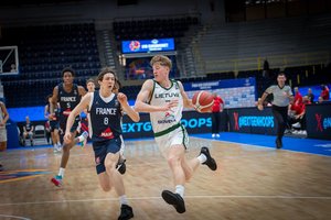 K. Jakučionio benefiso neužteko: prancūzus į priekį užleidę 18-mečiai liko be bilieto į pasaulio čempionatą