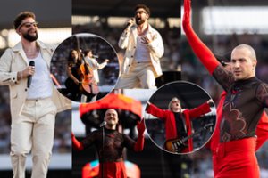 Antrąjį E. Sheerano vakarą atidarė „The Roop“ ir romantiškasis C. Scottas: šėlo tūkstančiai