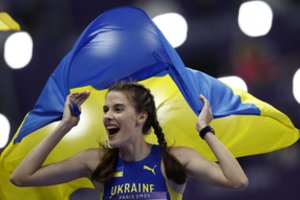 Šuolio į aukštį rungtyje – ukrainietės triumfas ir du bronzos medaliai