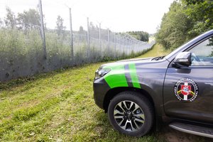 Kovoti su neteisėta migracija Latvijai padės devyni pasieniečiai iš Lietuvos