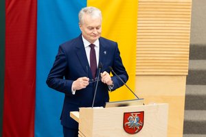 Keliems šimtams žmonių dėl audros vis dar neturint elektros G. Nausėda pabrėžia: testas nebuvo išlaikytas