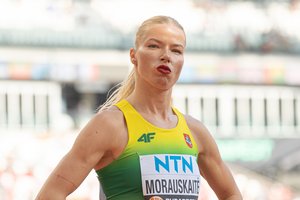 Rekordą pagerinusiai M.J. Morauskaitei Paryžiuje išvystas vaizdas atėmė žadą: įprastai taip nebūna