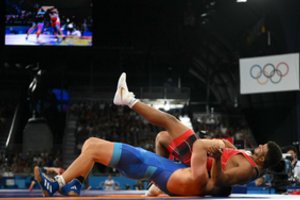 Apmaudus pralaimėjimas Paryžiuje: į priekį anksčiau išsiveržęs M. Knystautas krito prieš kiną